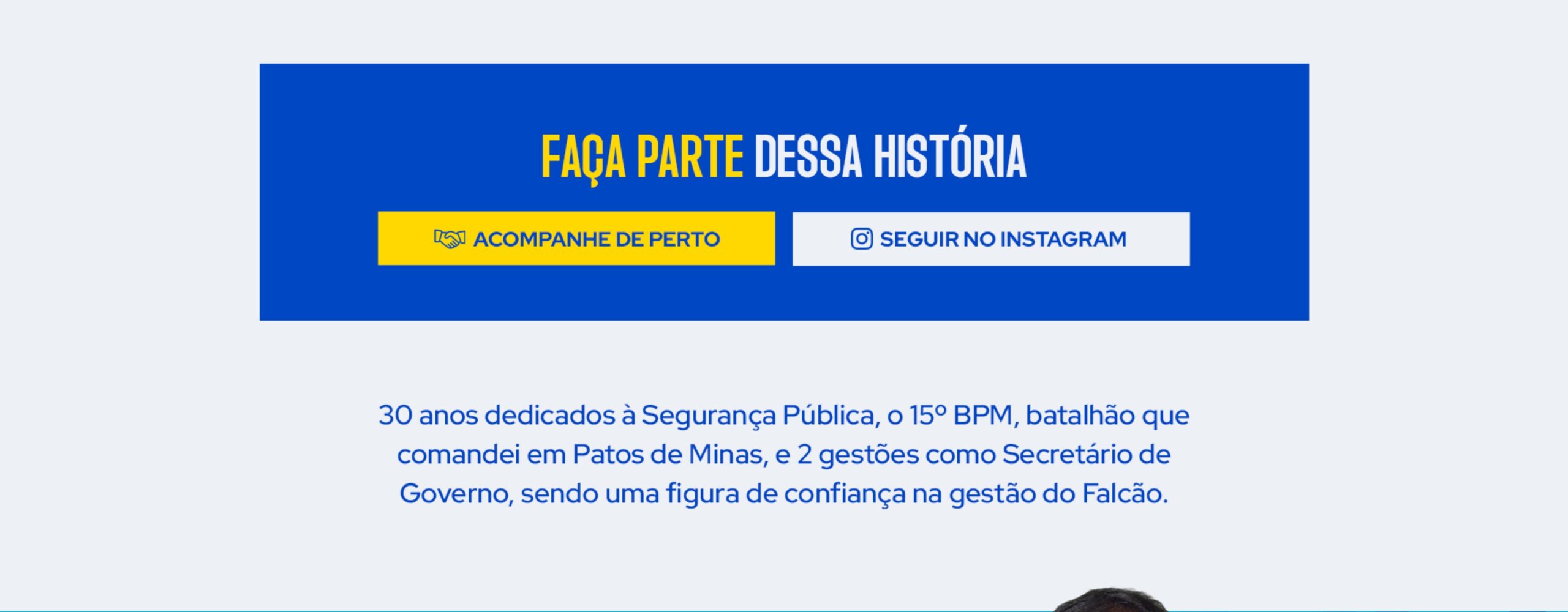 Faça parte dessa história