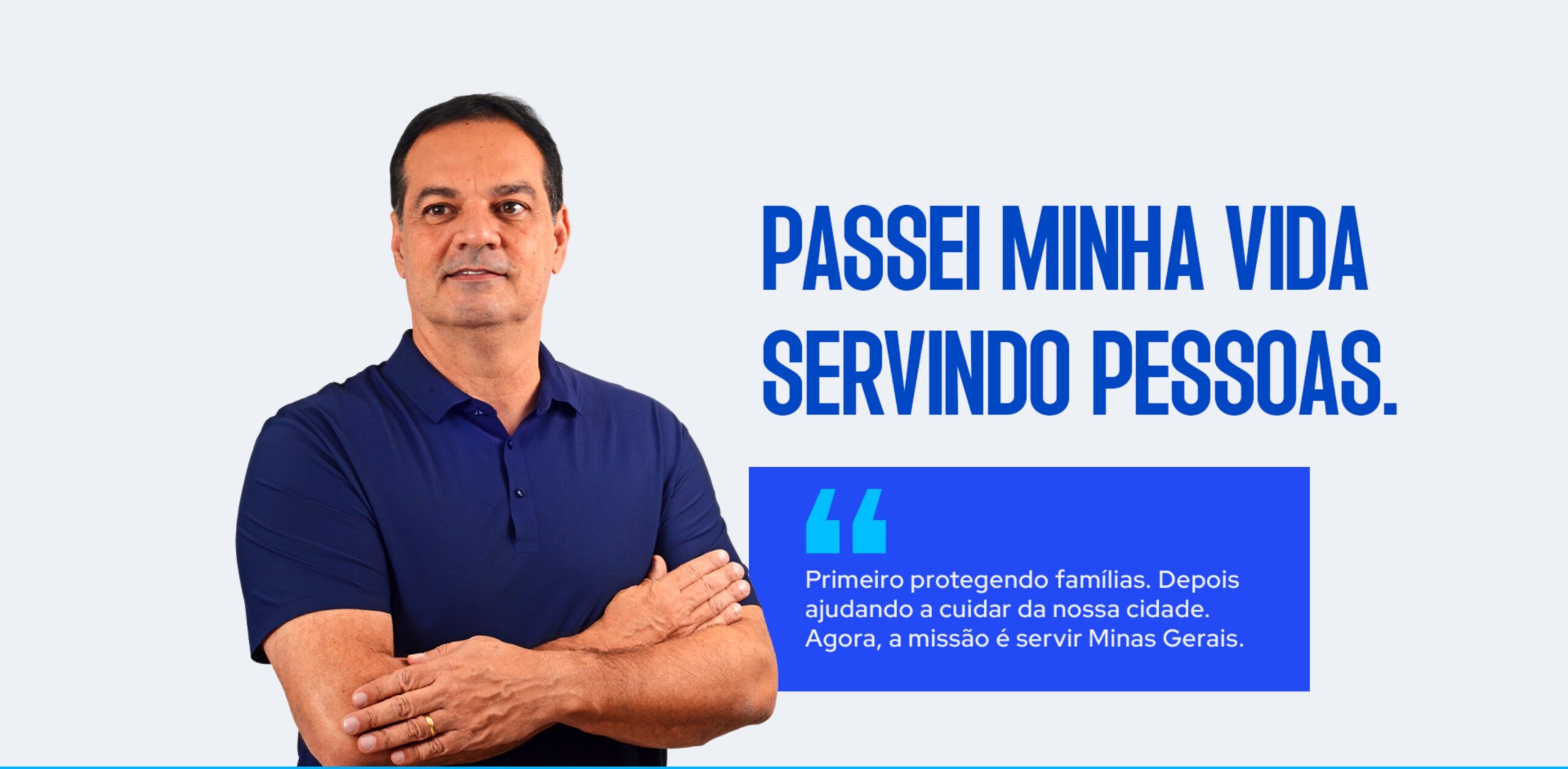 Passei minha vida servindo pessoas
